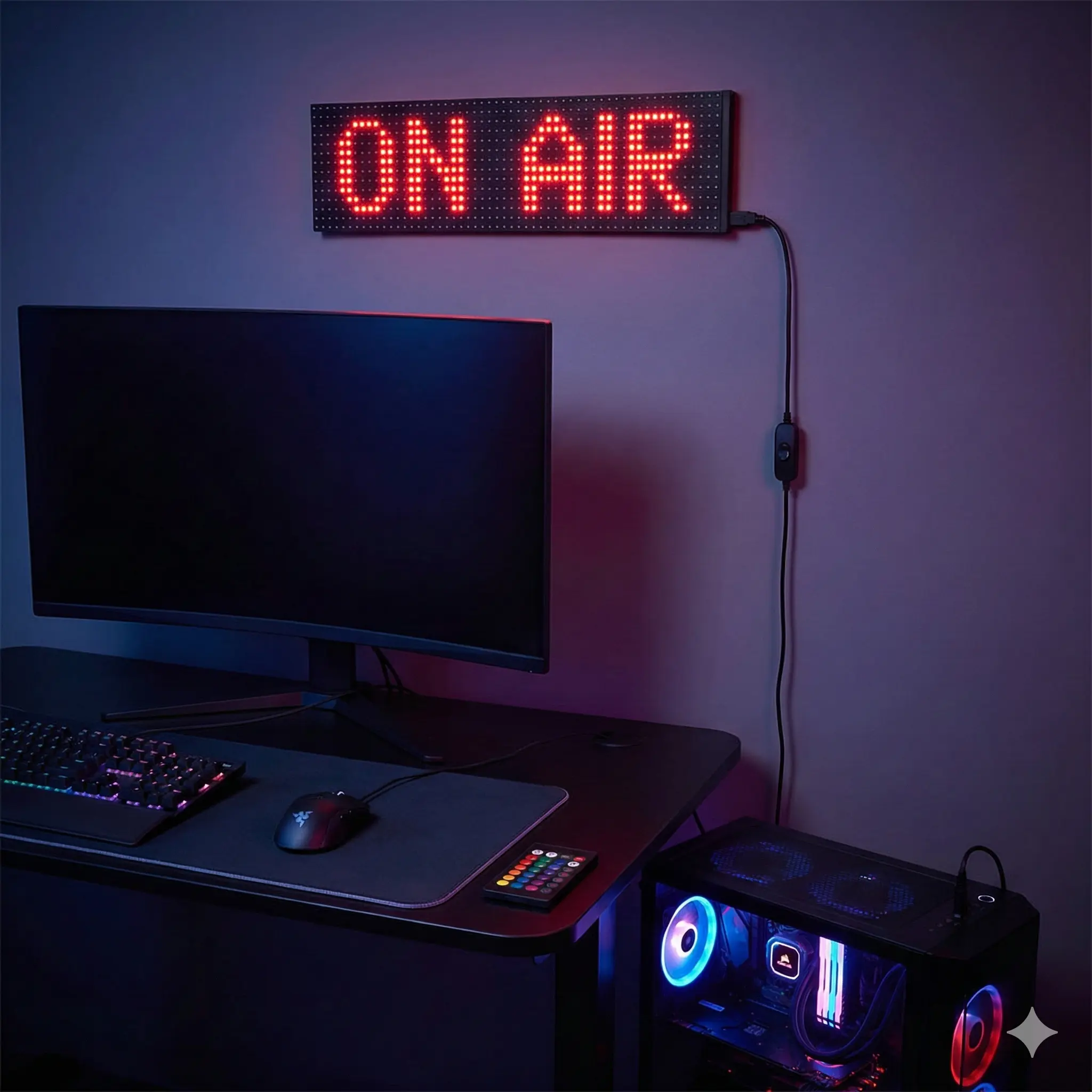 ركن ألعاب مع شاشة LED ON AIR